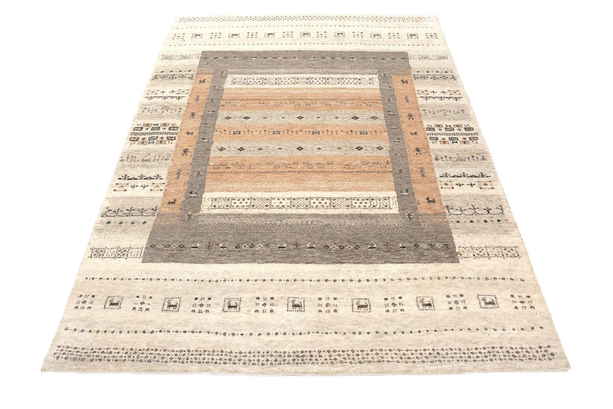 Gabbeh Rug - Loribaft Indus - 299 x 205 cm - dark beige