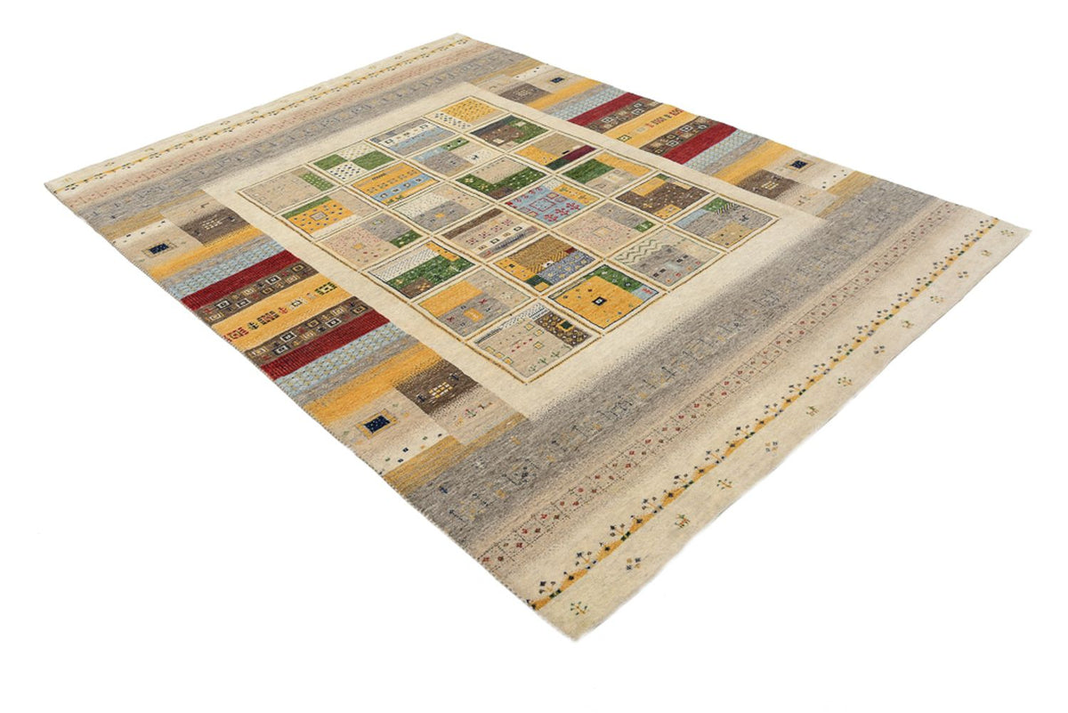 Gabbeh Rug - Loribaft Indus - 241 x 174 cm - multicolored