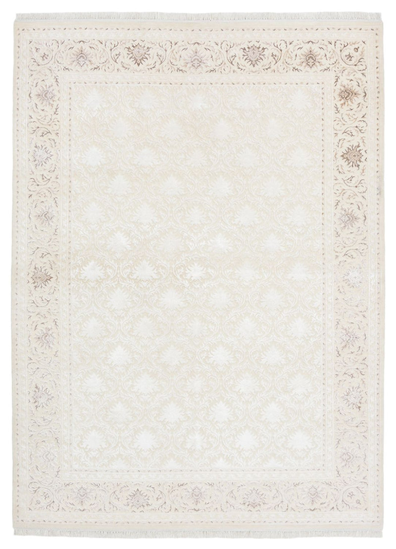 Oriental Rug - 240 x 176 cm - white