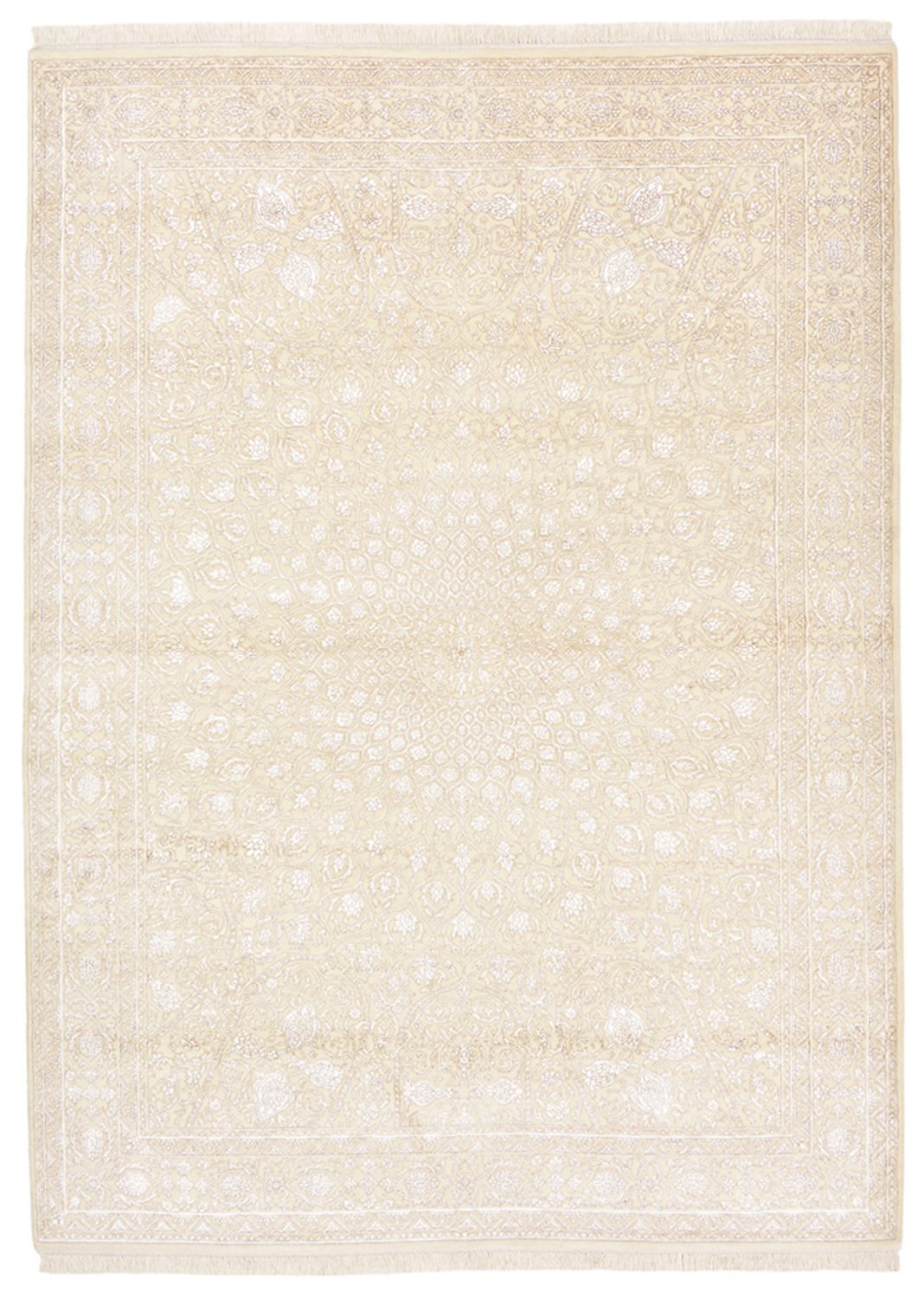 Oriental Rug - 241 x 176 cm - cream