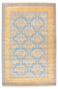 Oriental Rug - 307 x 206 cm - light blue