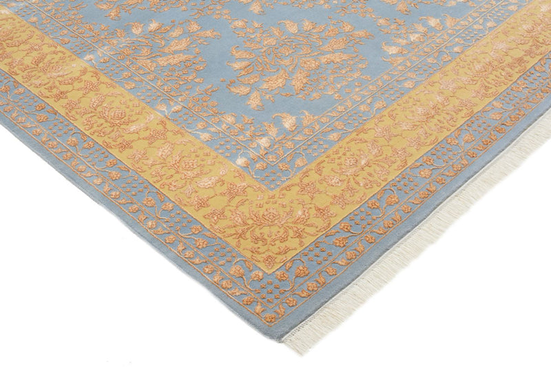 Oriental Rug - 307 x 206 cm - light blue