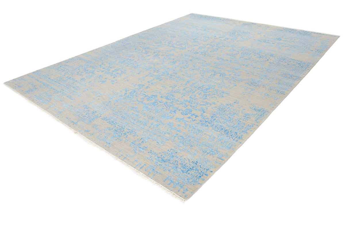 Designer Rug - 308 x 246 cm - blue
