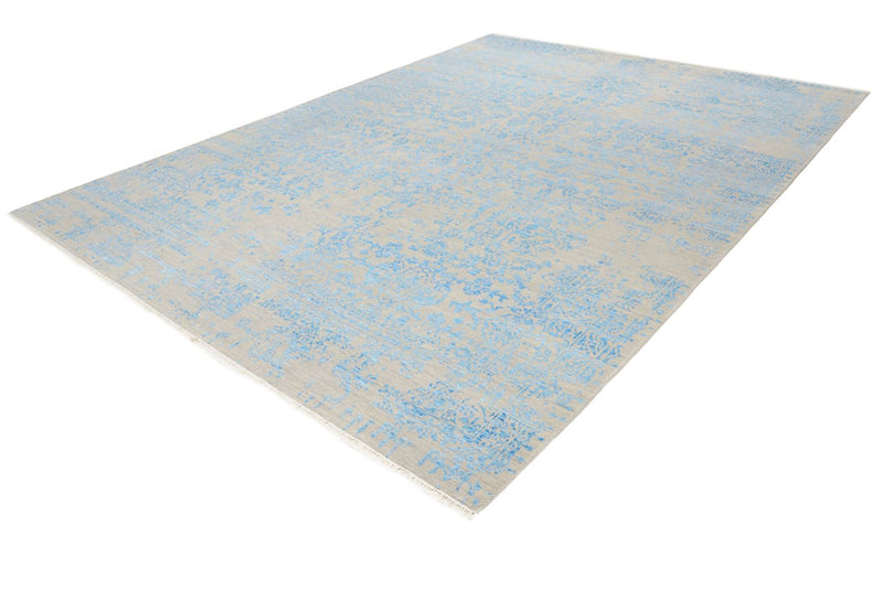 Designer Rug - 308 x 246 cm - blue