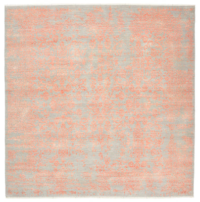 Designer Rug square  - 248 x 247 cm - orange