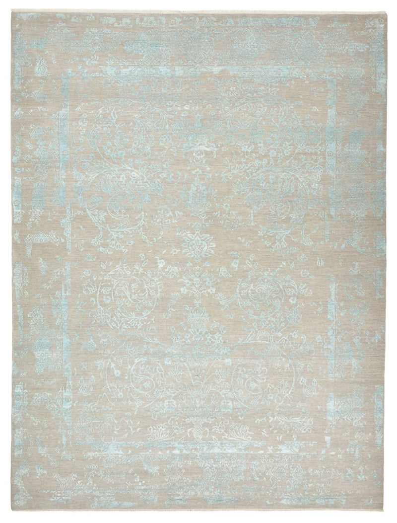 Designer Rug - 401 x 307 cm - light blue