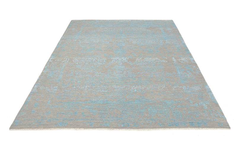Designer Rug - 401 x 307 cm - light blue
