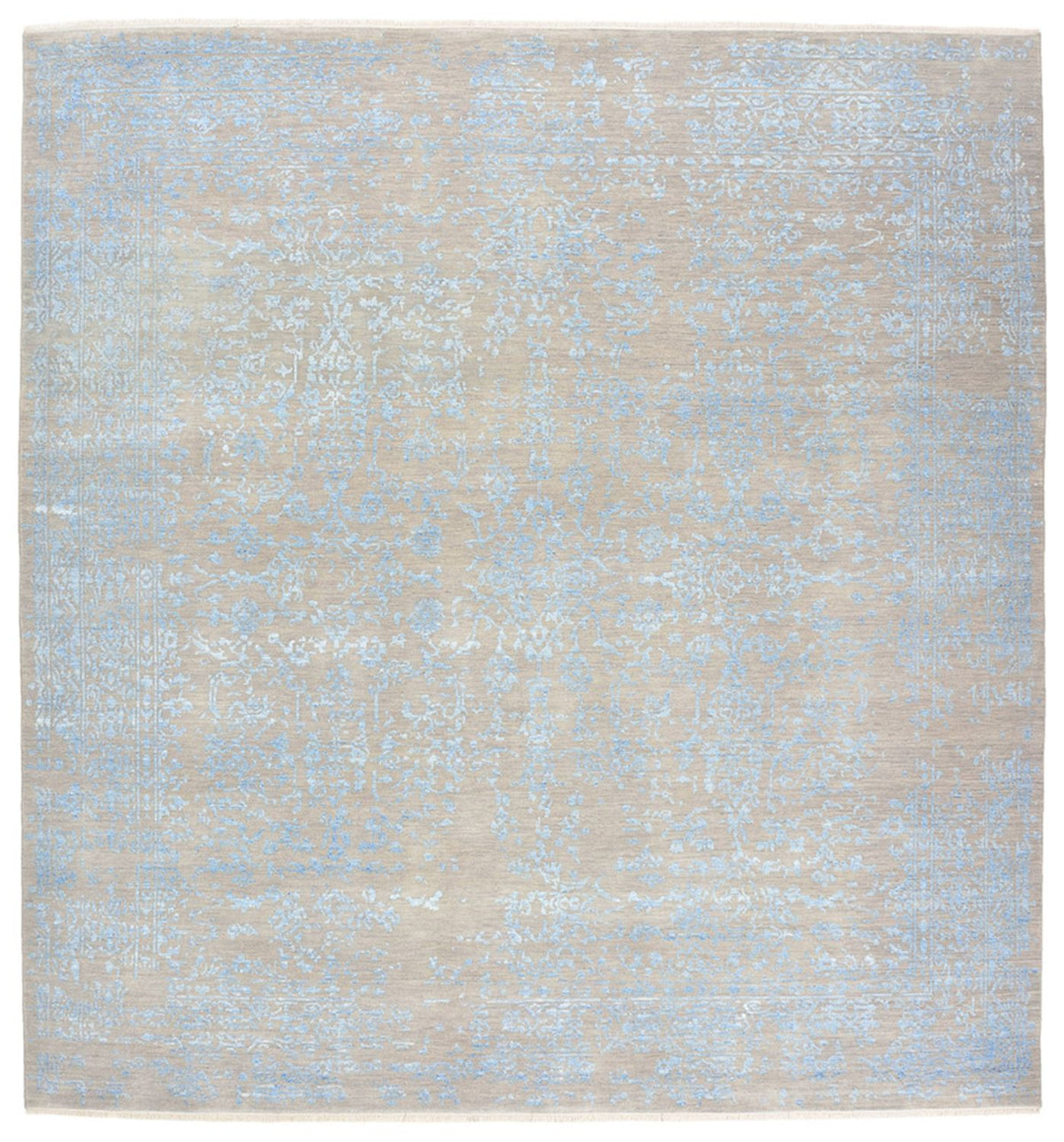 Designer Rug - 289 x 274 cm - light blue