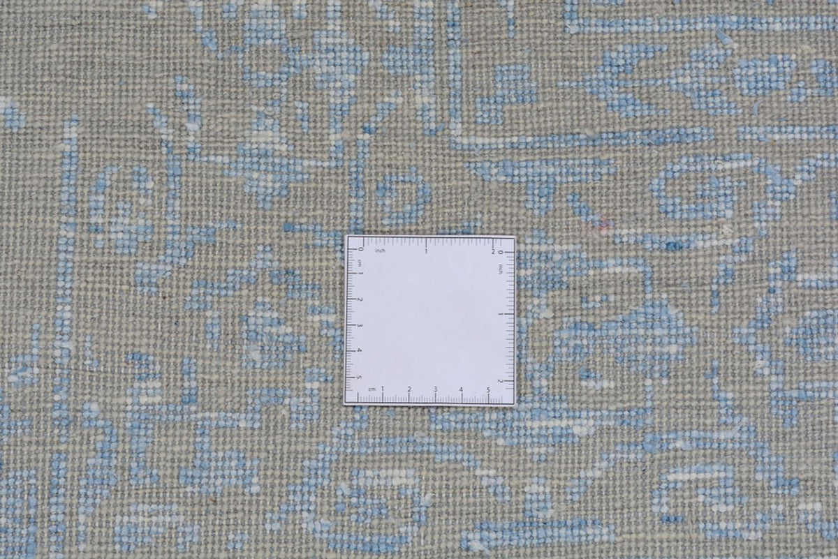 Designer Rug - 289 x 274 cm - light blue