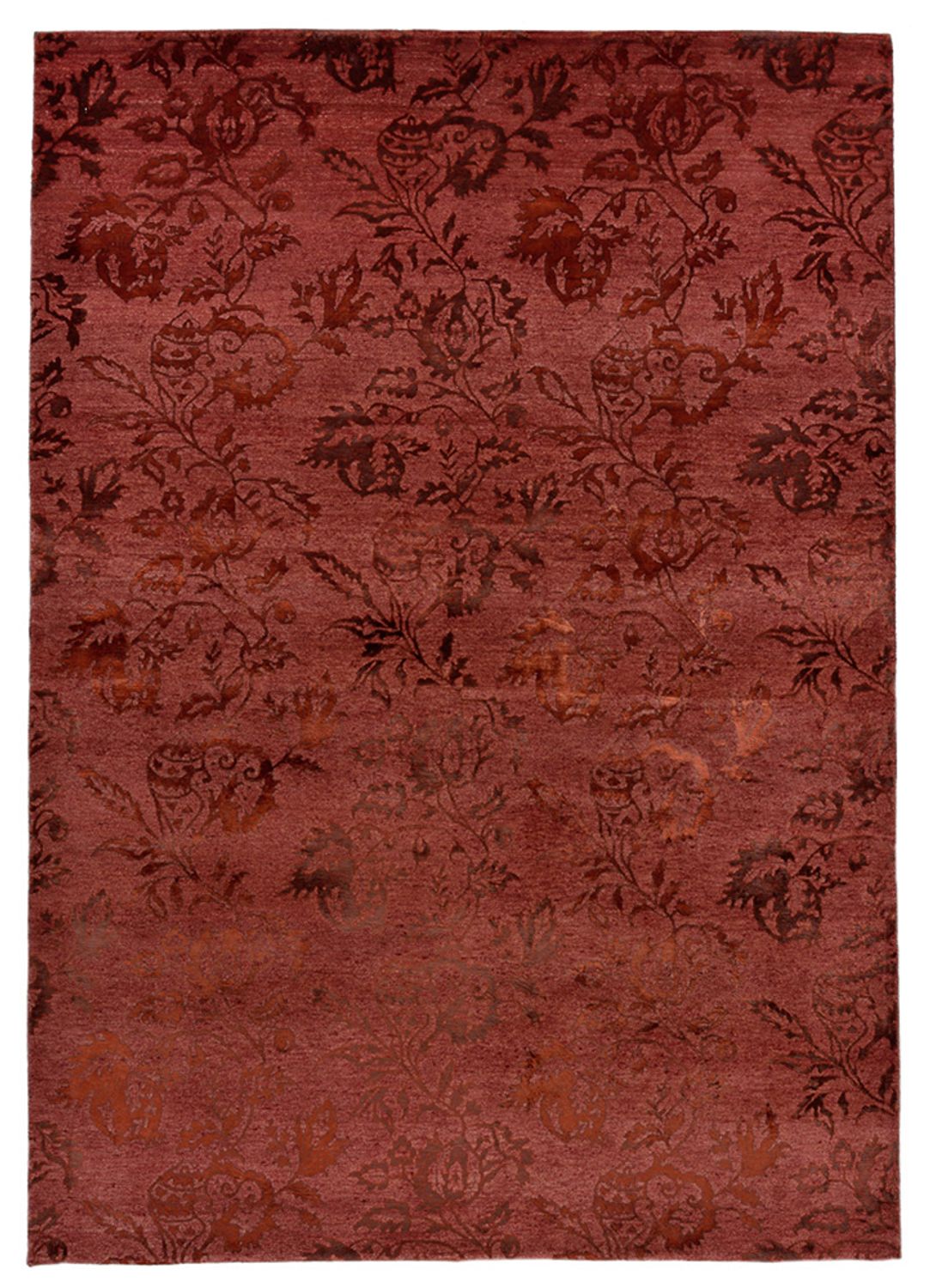 Designer Rug - 238 x 171 cm - red