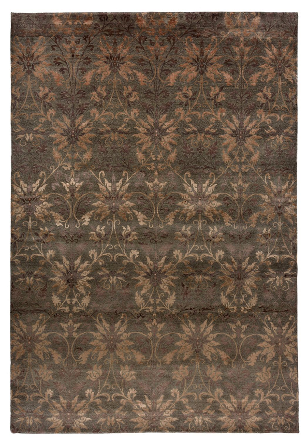 Designer Rug - 302 x 204 cm - dark brown