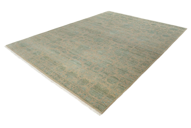 Designer Rug - 326 x 248 cm - olive green