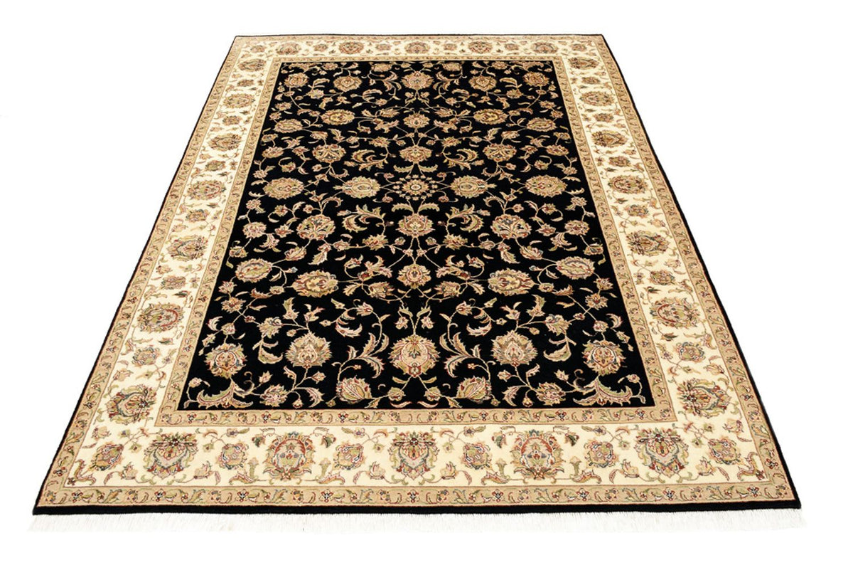 Oriental Rug - Tabriz - 214 x 155 cm - dark blue