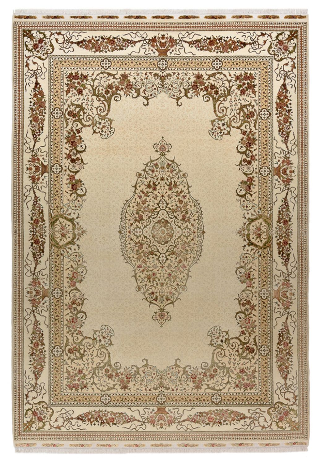 Oriental Rug - Tabriz - 304 x 209 cm - cream