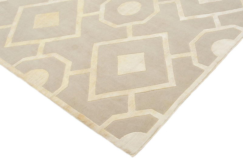 Designer Rug - 236 x 174 cm - beige