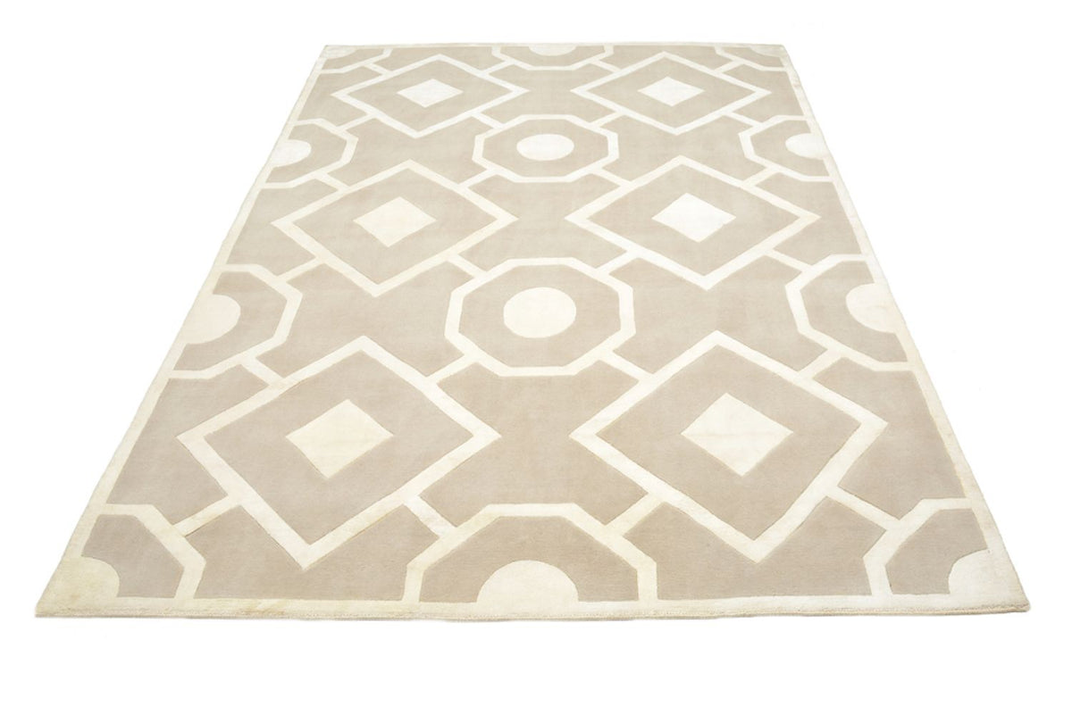 Designer Rug - 236 x 174 cm - beige