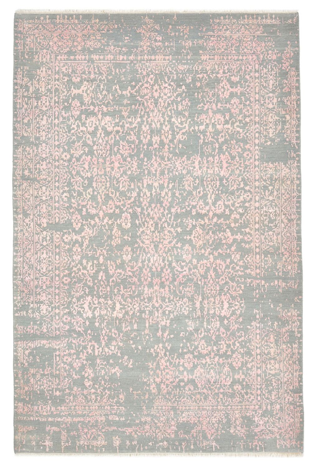 Designer Rug - 257 x 171 cm - salmon
