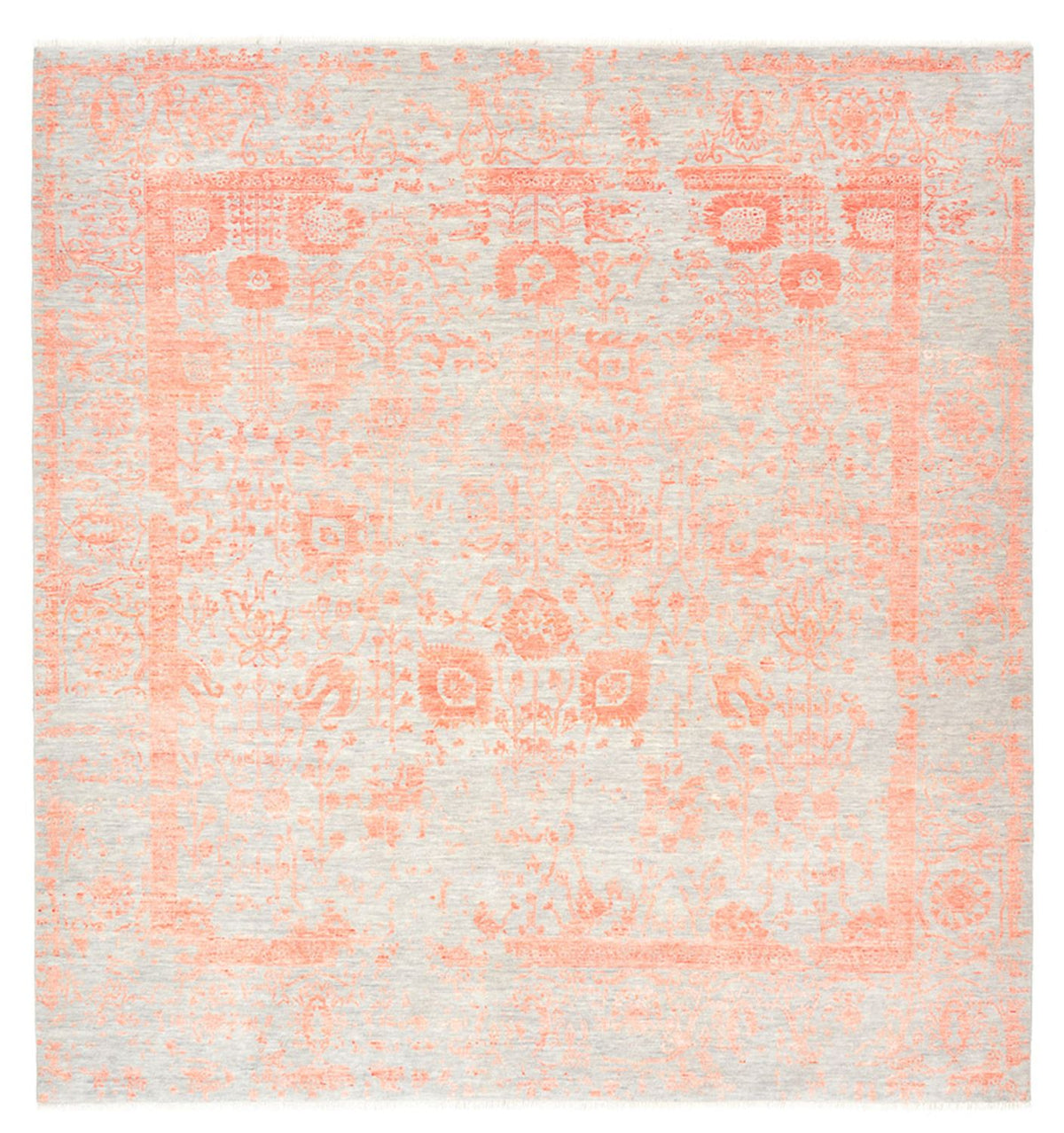 Designer Rug - 261 x 251 cm - orange