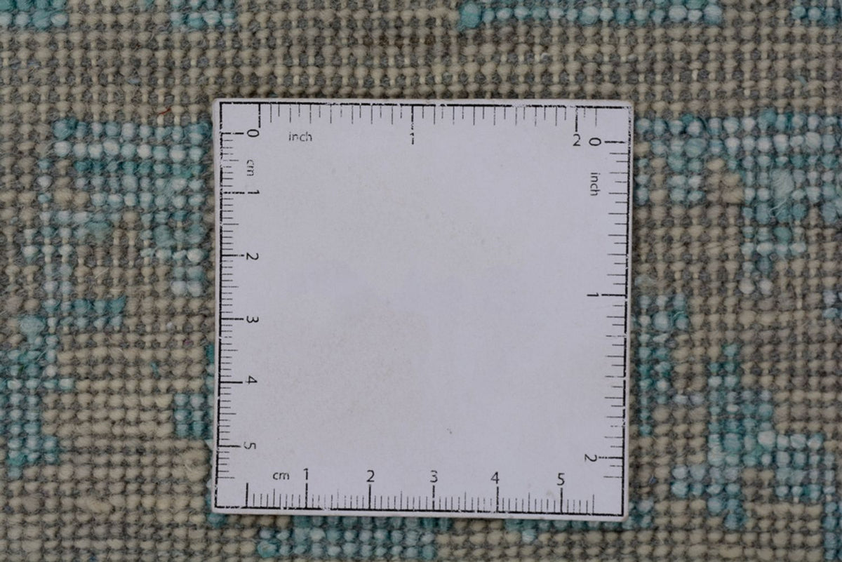 Designer Rug square  - 249 x 249 cm - light blue