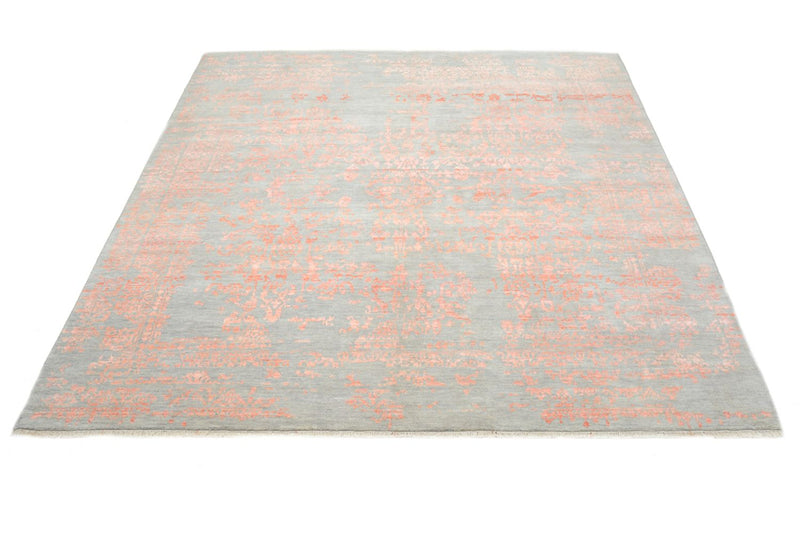 Designer Rug square  - 257 x 249 cm - orange