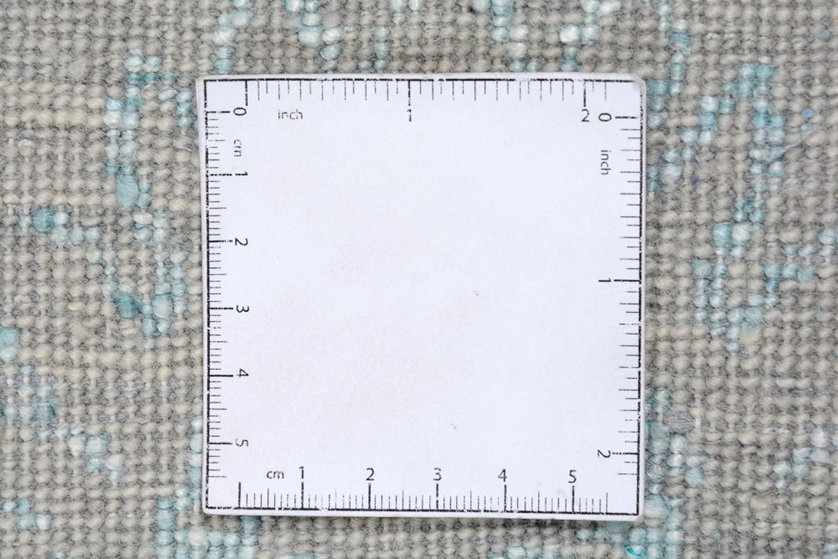 Designer Rug square  - 301 x 301 cm - light blue