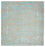 Designer Rug square  - 308 x 303 cm - light blue