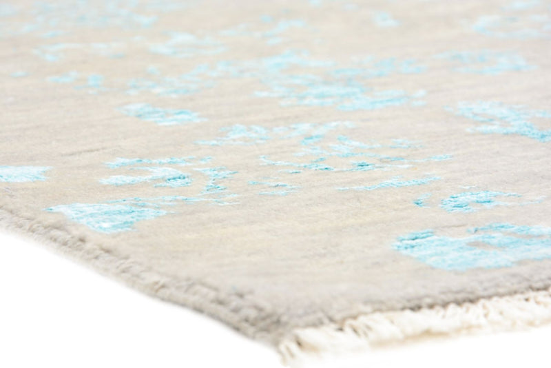 Designer Rug square  - 308 x 303 cm - light blue