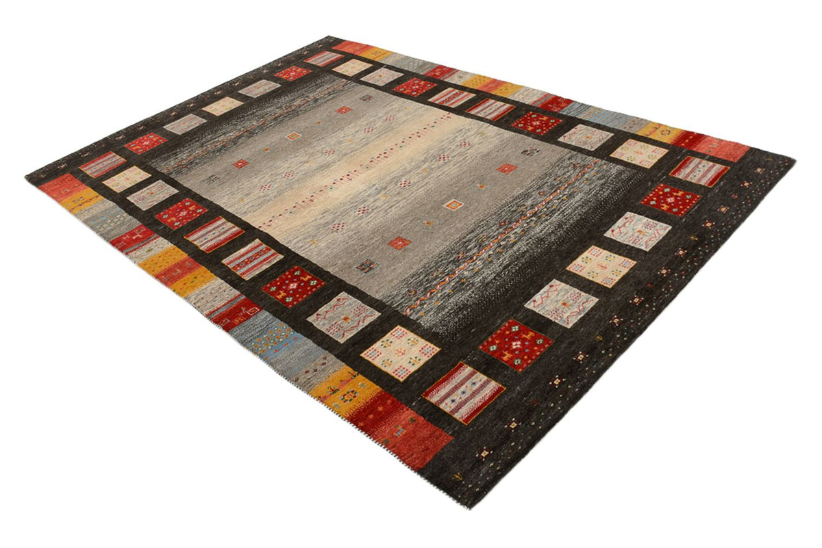 Gabbeh Rug - Loribaft Indus - 251 x 173 cm - multicolored