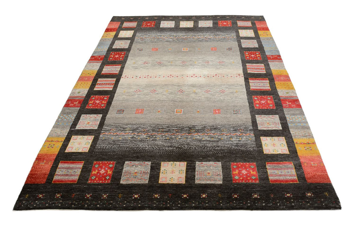 Gabbeh Rug - Loribaft Indus - 251 x 173 cm - multicolored