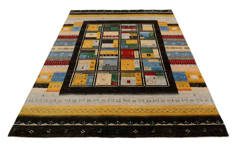 Gabbeh Rug - Loribaft Indus - 239 x 173 cm - multicolored