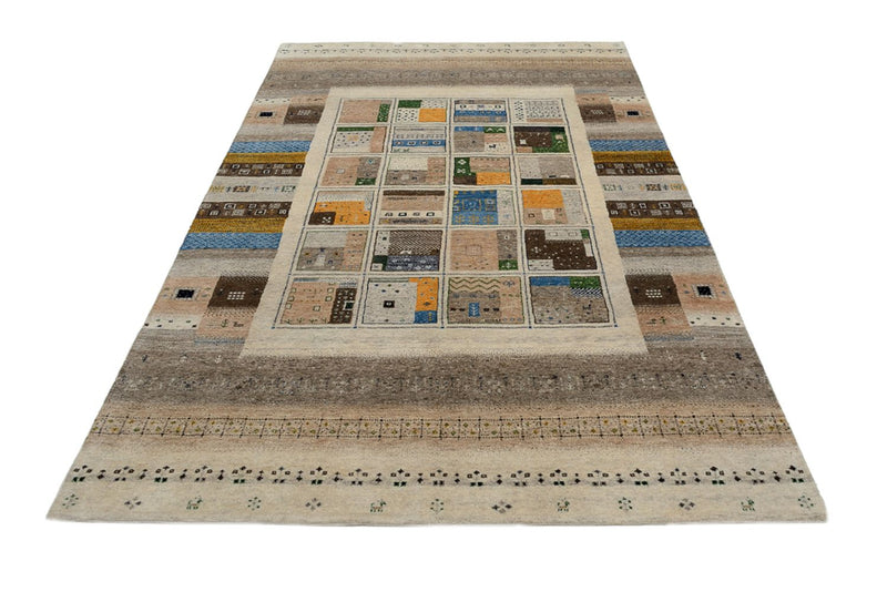 Gabbeh Rug - Loribaft Indus - 248 x 166 cm - multicolored