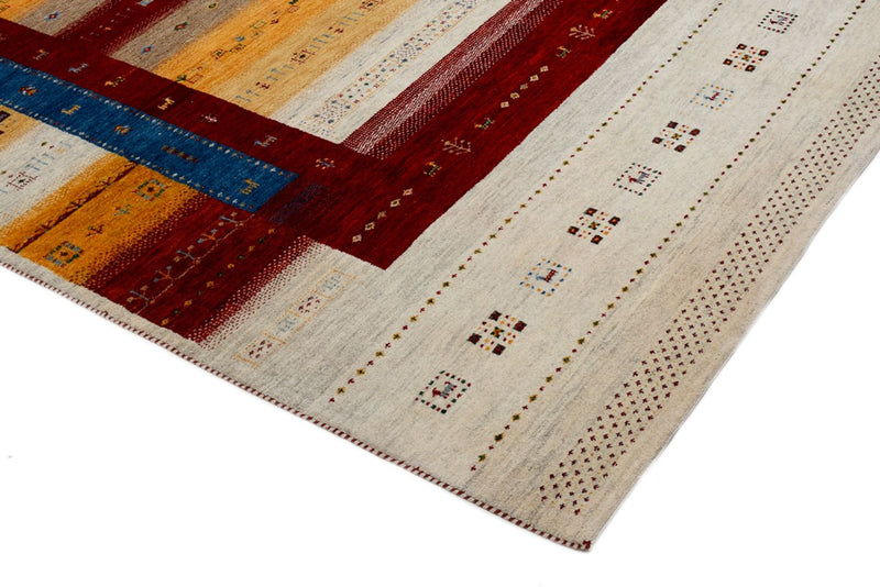 Gabbeh Rug - Loribaft Indus - 298 x 207 cm - multicolored