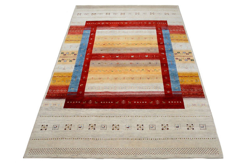 Gabbeh Rug - Loribaft Indus - 298 x 207 cm - multicolored