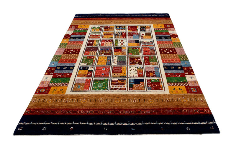 Gabbeh Rug - Loribaft Indus - 245 x 170 cm - multicolored