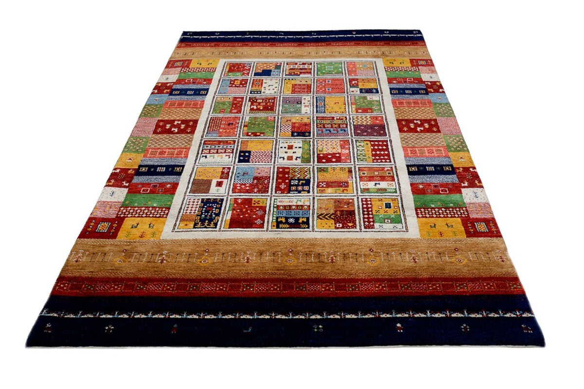 Gabbeh Rug - Loribaft Indus - 245 x 170 cm - multicolored