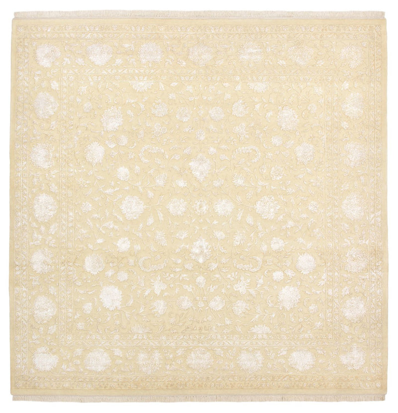 Oriental Rug square  - 253 x 251 cm - light beige