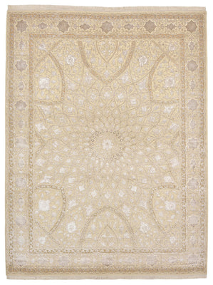 Oriental Rug - 293 x 222 cm - dark beige