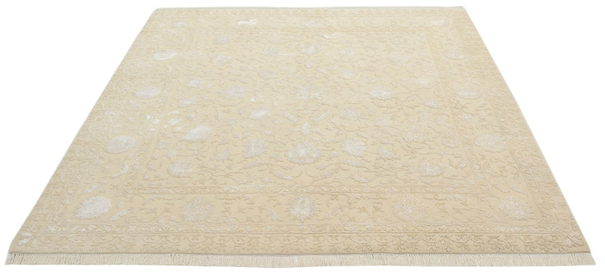 Oriental Rug square  - 206 x 205 cm - light beige
