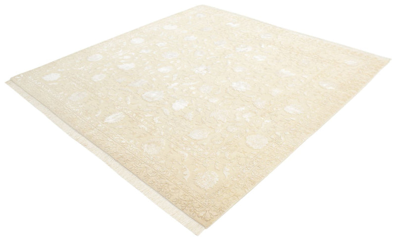 Oriental Rug square  - 206 x 205 cm - light beige