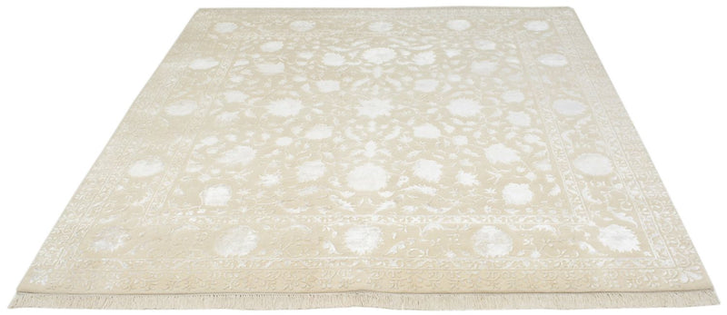Oriental Rug square  - 206 x 205 cm - light beige