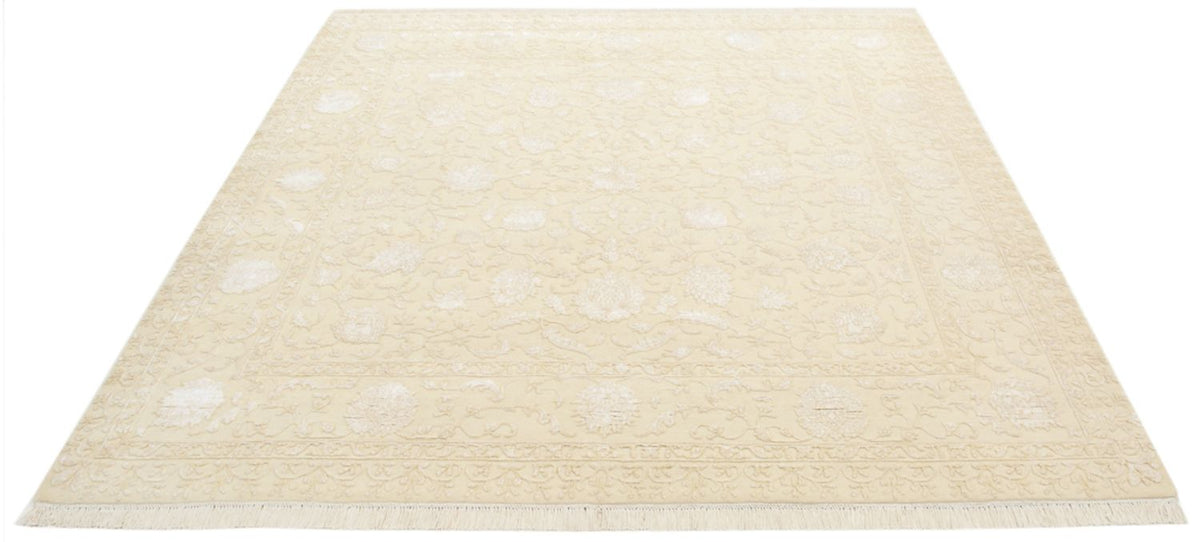 Oriental Rug square  - 204 x 202 cm - light beige