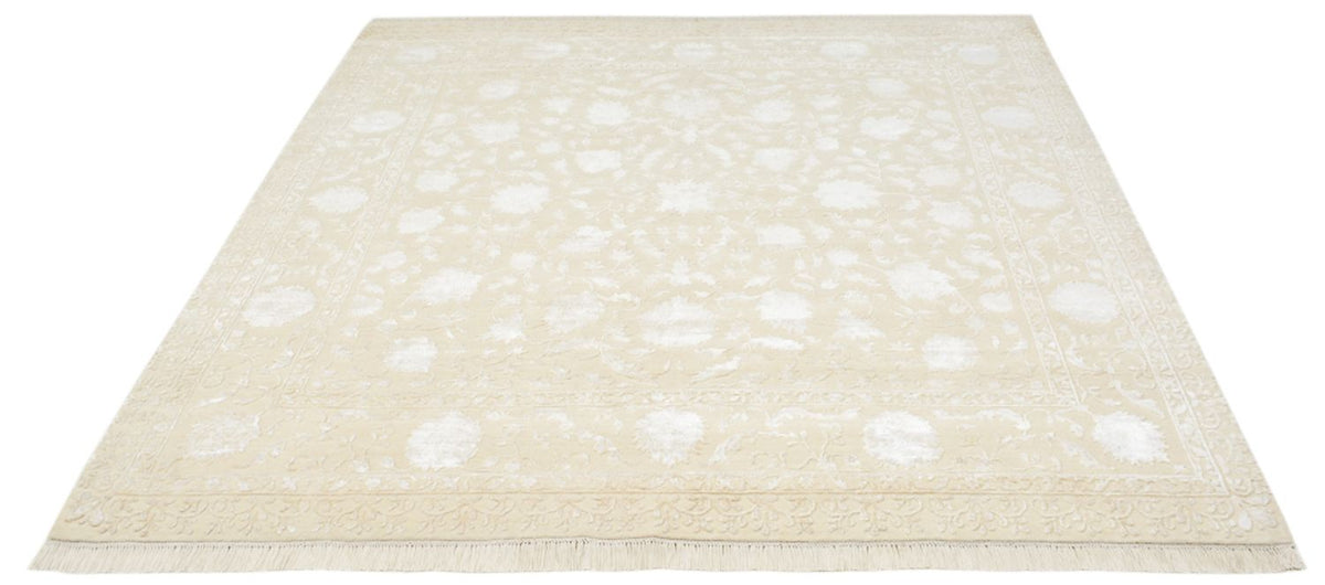 Oriental Rug square  - 204 x 202 cm - light beige
