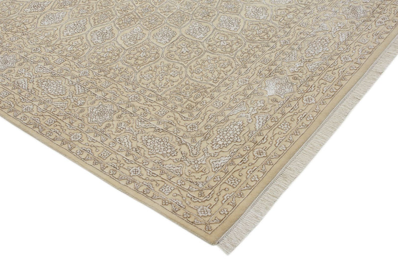 Oriental Rug square  - 246 x 245 cm - dark beige