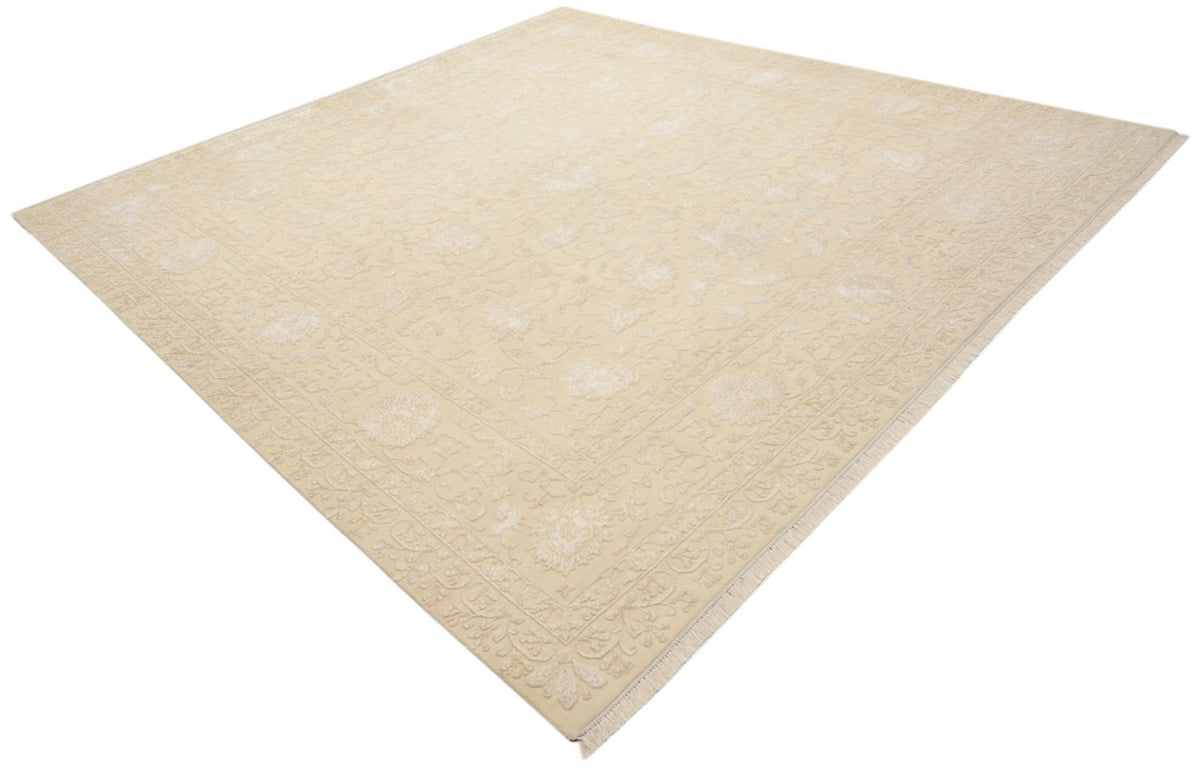 Oriental Rug square  - 309 x 301 cm - light beige