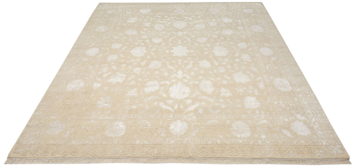 Oriental Rug square  - 309 x 301 cm - light beige