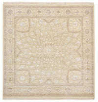 Oriental Rug square  - 251 x 249 cm - dark beige