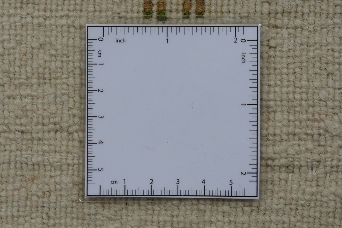 Runner Gabbeh Rug - Loribaft Indus - 334 x 128 cm - cream