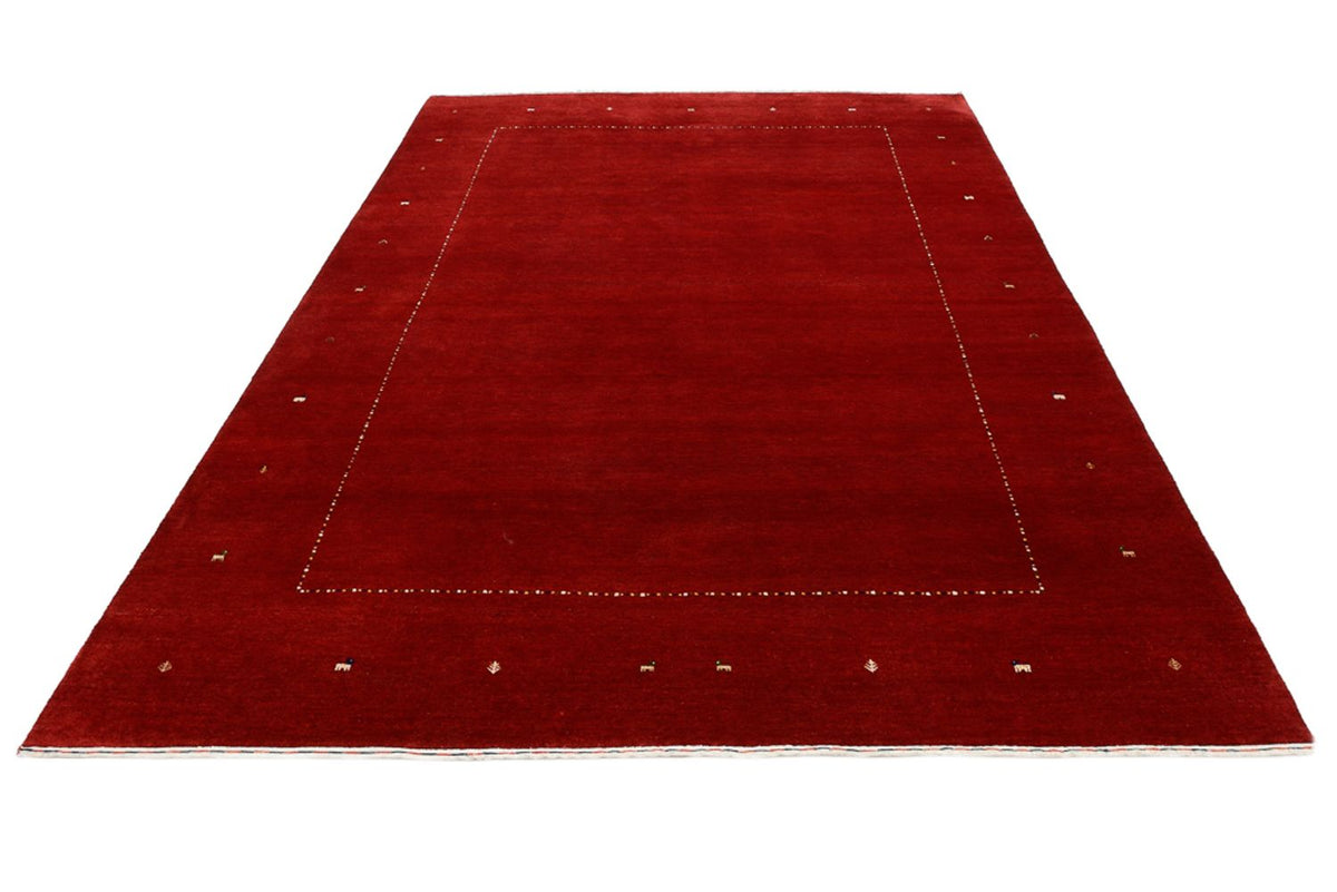 Gabbeh Rug - Loribaft Indus - 305 x 208 cm - red