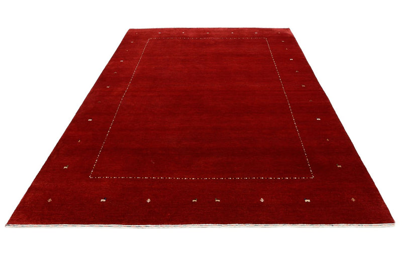 Gabbeh Rug - Loribaft Indus - 305 x 208 cm - red