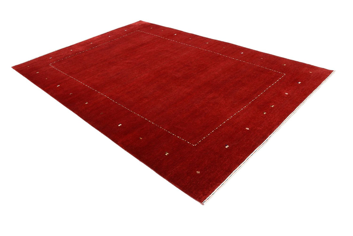 Gabbeh Rug - Loribaft Indus - 305 x 208 cm - red